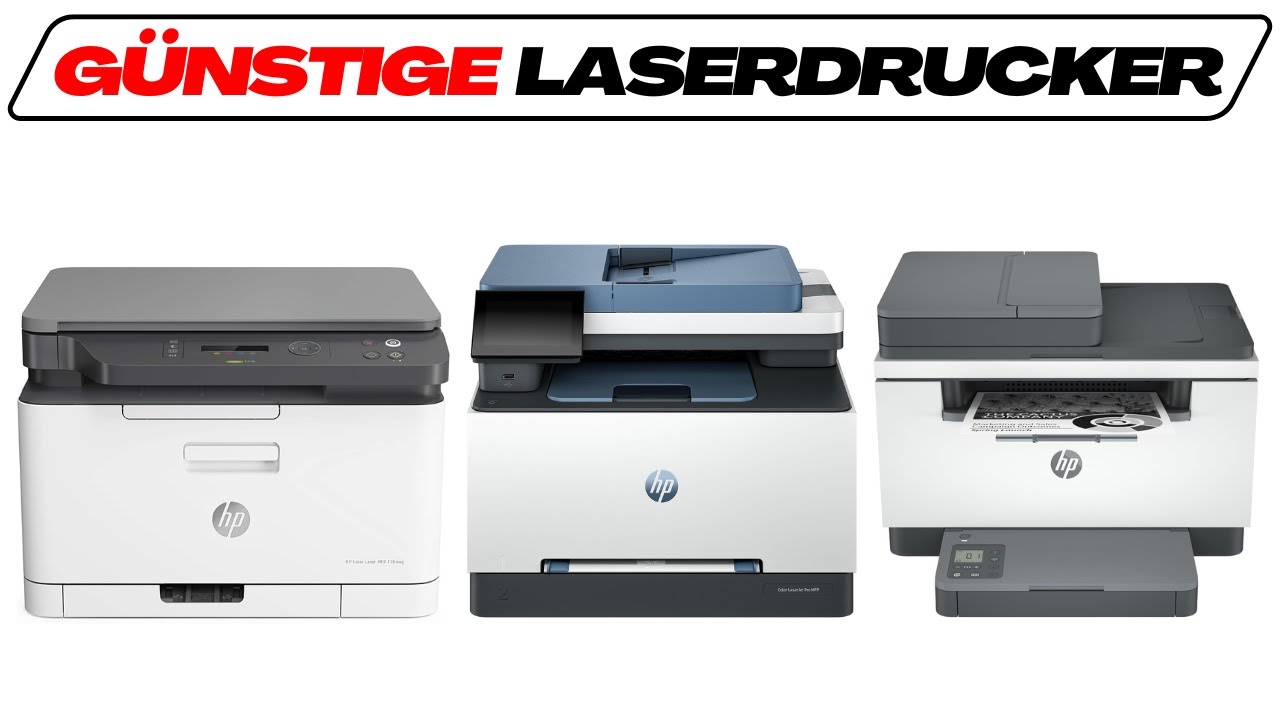 Günstige Laserdrucker im Test-Vergleich 2026 (TOP 3) 🥇Multifunktionsdrucker, Drucker & Scanner