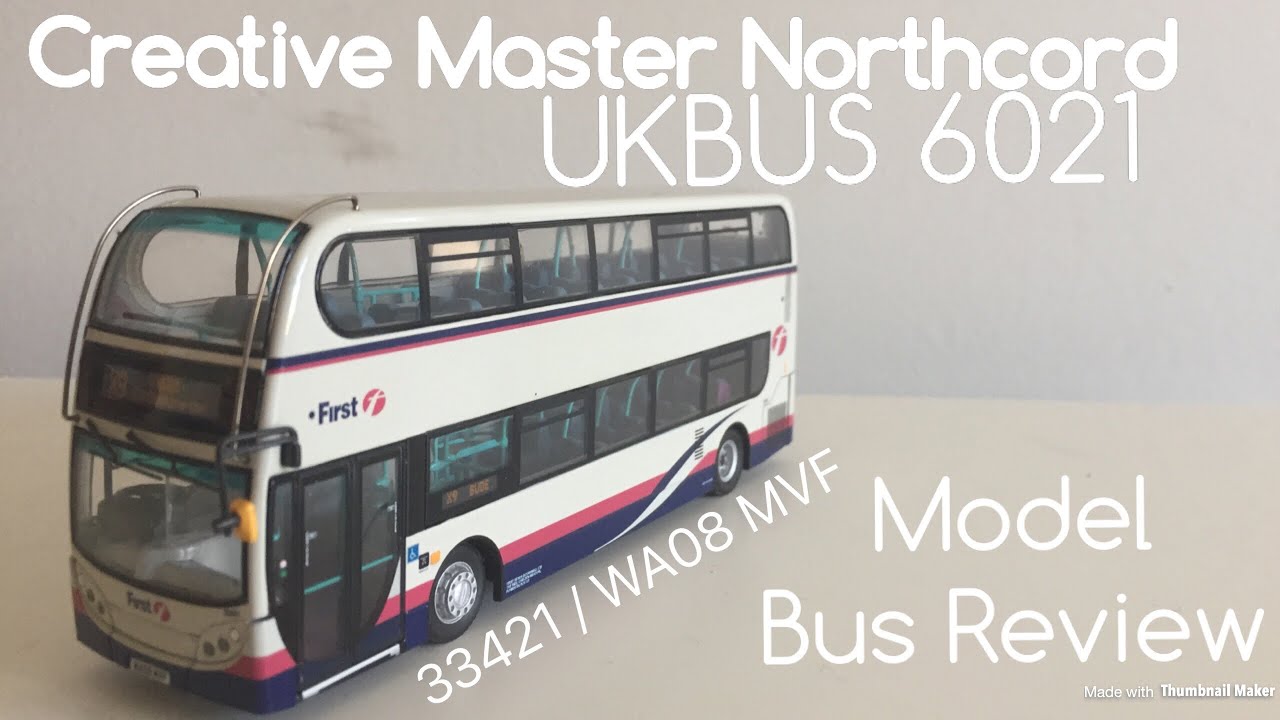 Creative Master Northcord 1:76 Scale 'First Devon' Enviro400 (UKBUS 6021) Model Bus Review