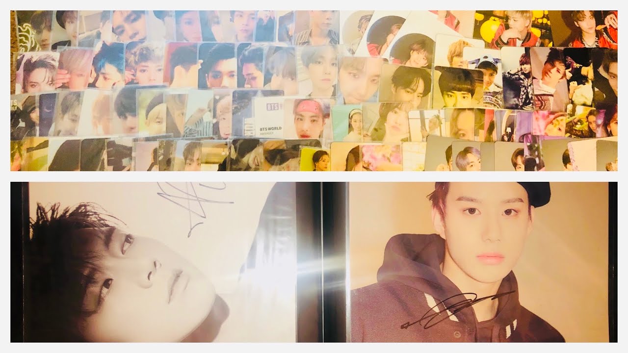 organizing my kpop photocard collection / how i store my signed posters! - april 2020 ✨