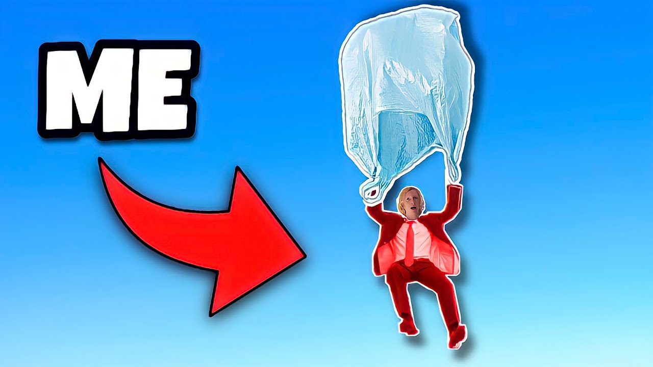 Can You Use A GIANT Plastic Bag As A Parachute?