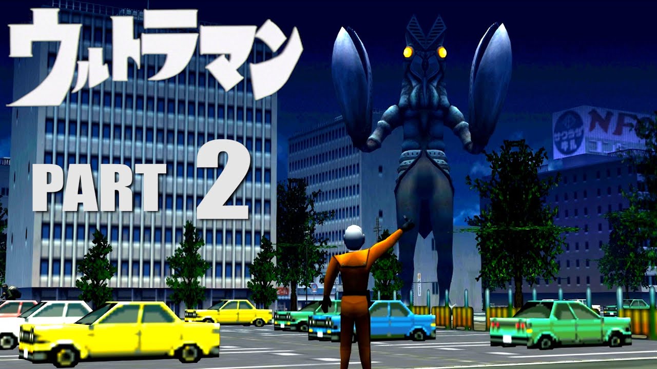 ULTRAMAN PS2 GAME Story Mode Part 02~ 1080P HD 60fps ~