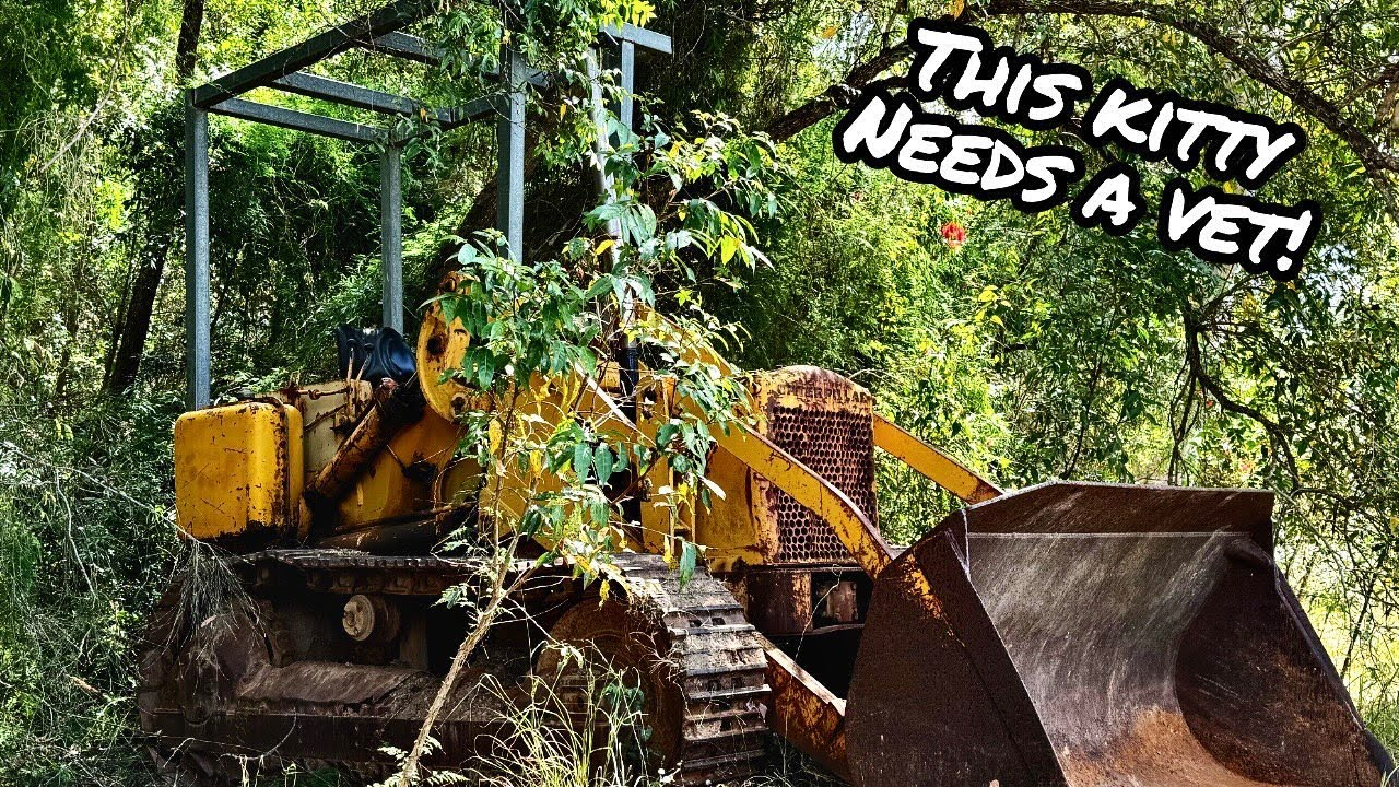 Сможет ли этот 60-летний CATERPILLAR снова завестись и работать?