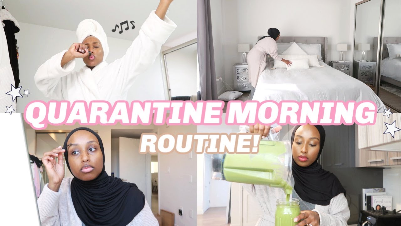MY QUARANTINE MORNING ROUTINE 2020! | Aysha Harun