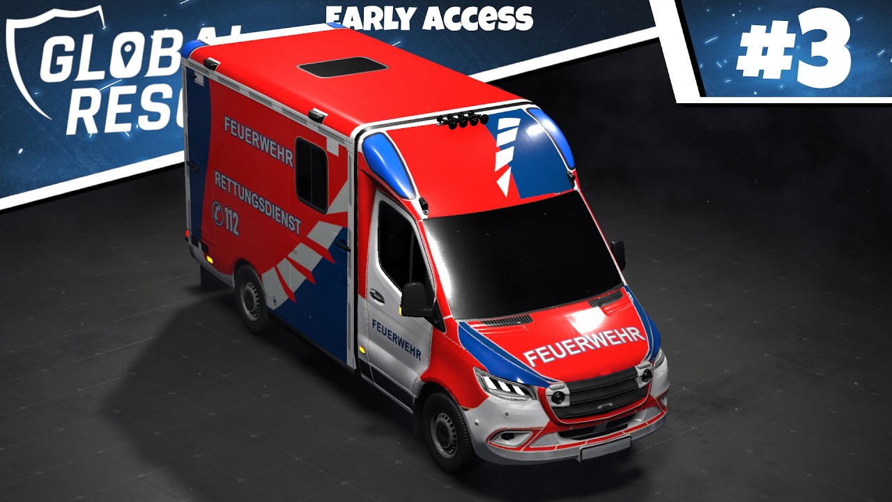 Global Rescue 🚑 #3 - ERSTER FEUERWEHR-RTW! 🚑 Die Wache r&uuml;ckt aus