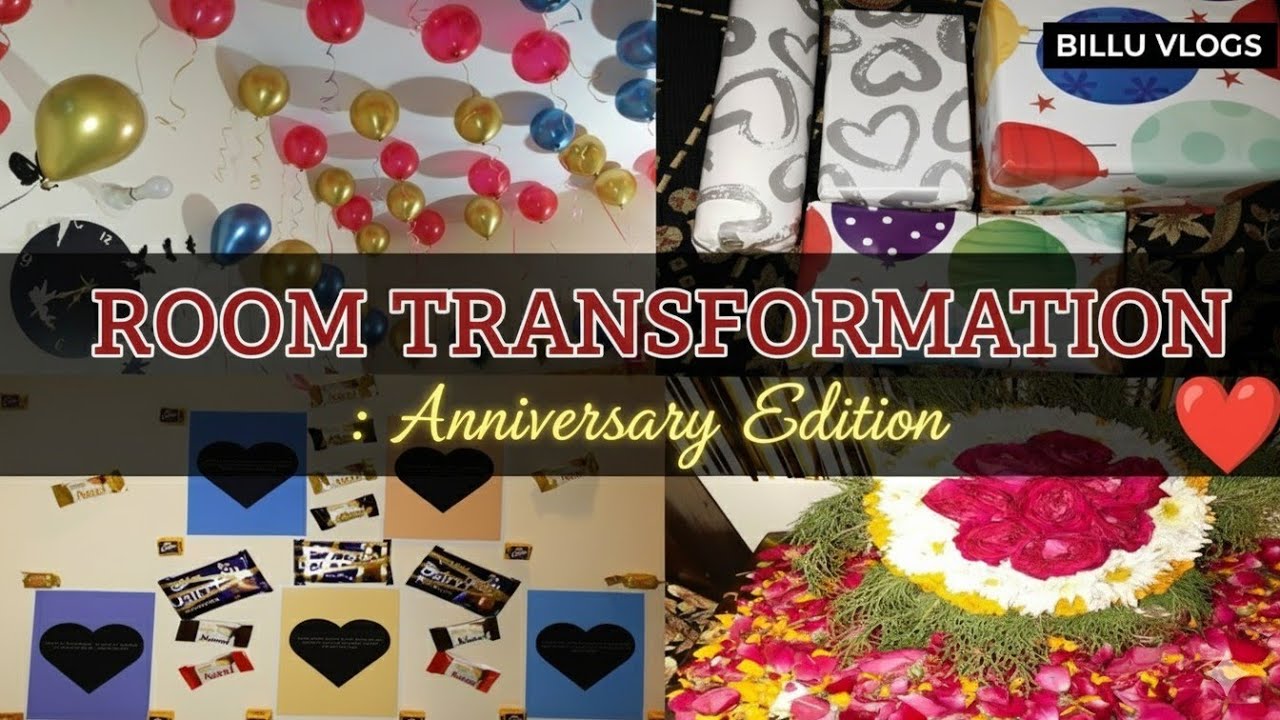 Anniversary Surprise! How to Decorate a Romantic Room for Your Wife (Easy DIY Guide) | Billu Vlogs