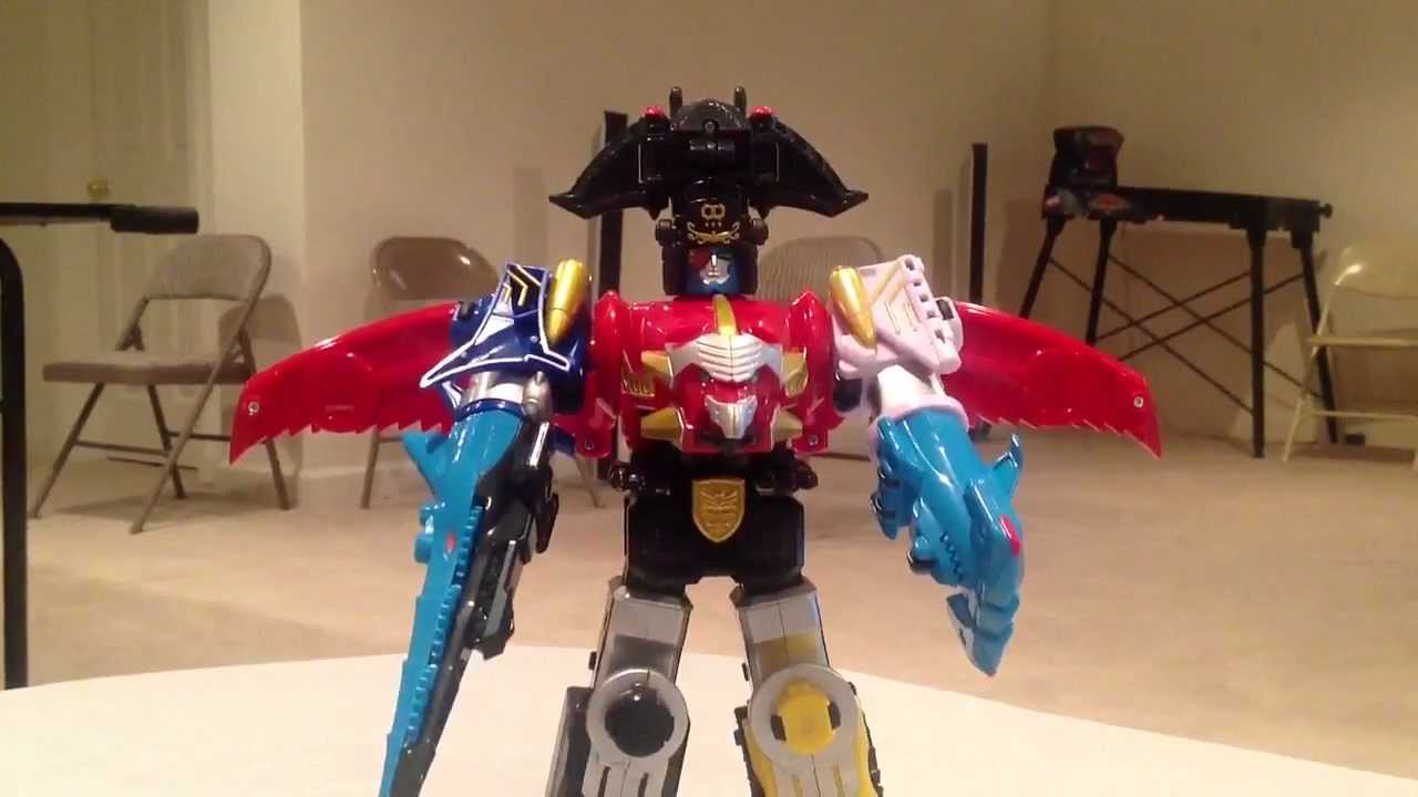 Sea Brothers Zord Vehicle Review [Power Rangers Megaforce]