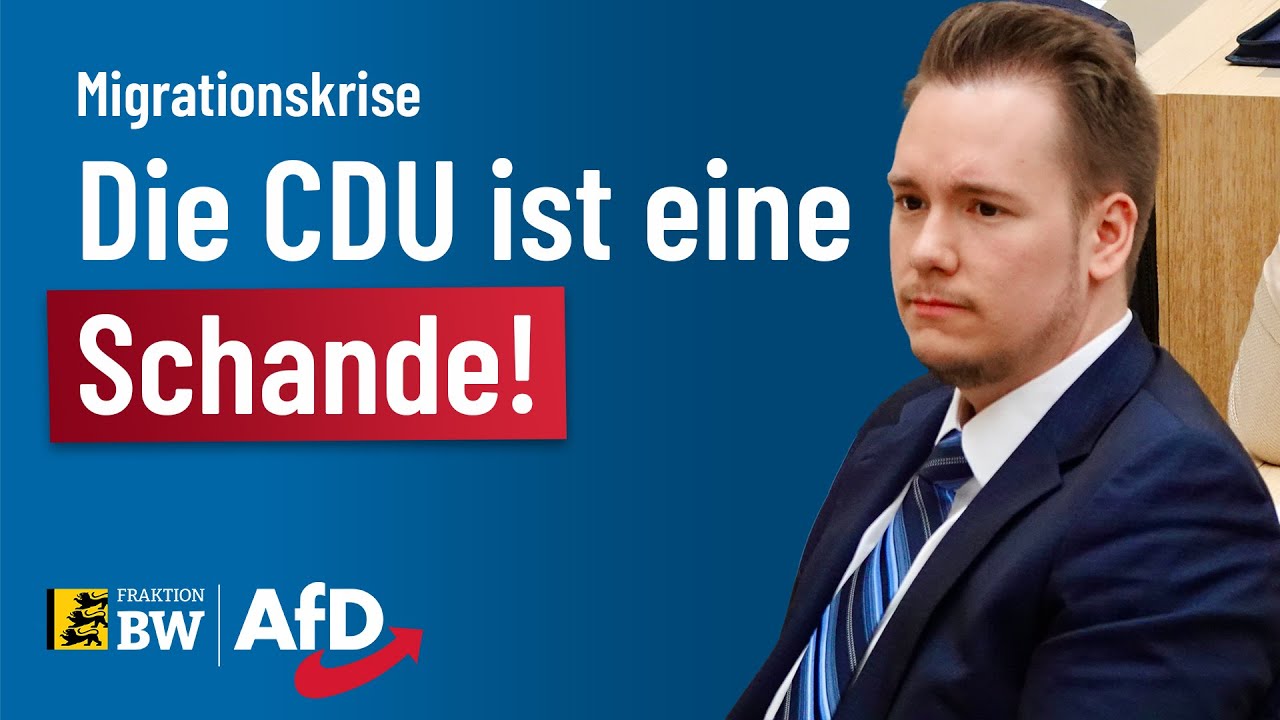 Die CDU ist eine Schande! - Daniel Lindenschmid (AfD)