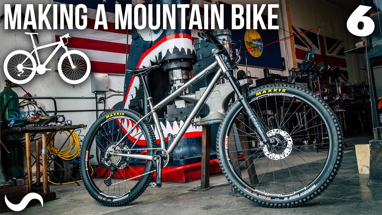 MAKING A MOUNTAIN BIKE!!! Part 6