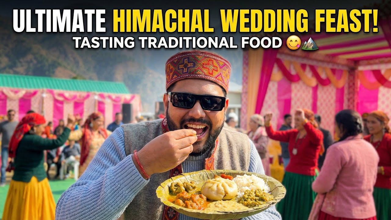 Himachal Da Traditional Khana & Viah Wala Ghar Tour | Punjabi Vlogger