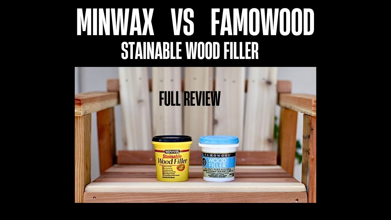 Minwax vs Famowood | Which is the Best Wood Filler?