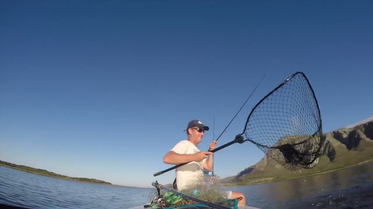 Catching Kob, Leerie and Elf in Hermanus Lagoon