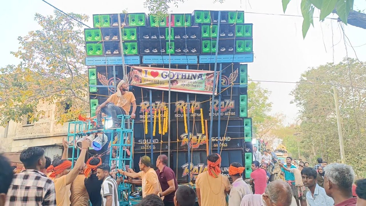 RAJA SOUND ULTRA NEW SETUP AT BAYANGDIHI MELANA 2025 👑 #rajasound #djviral #wbdjmusic