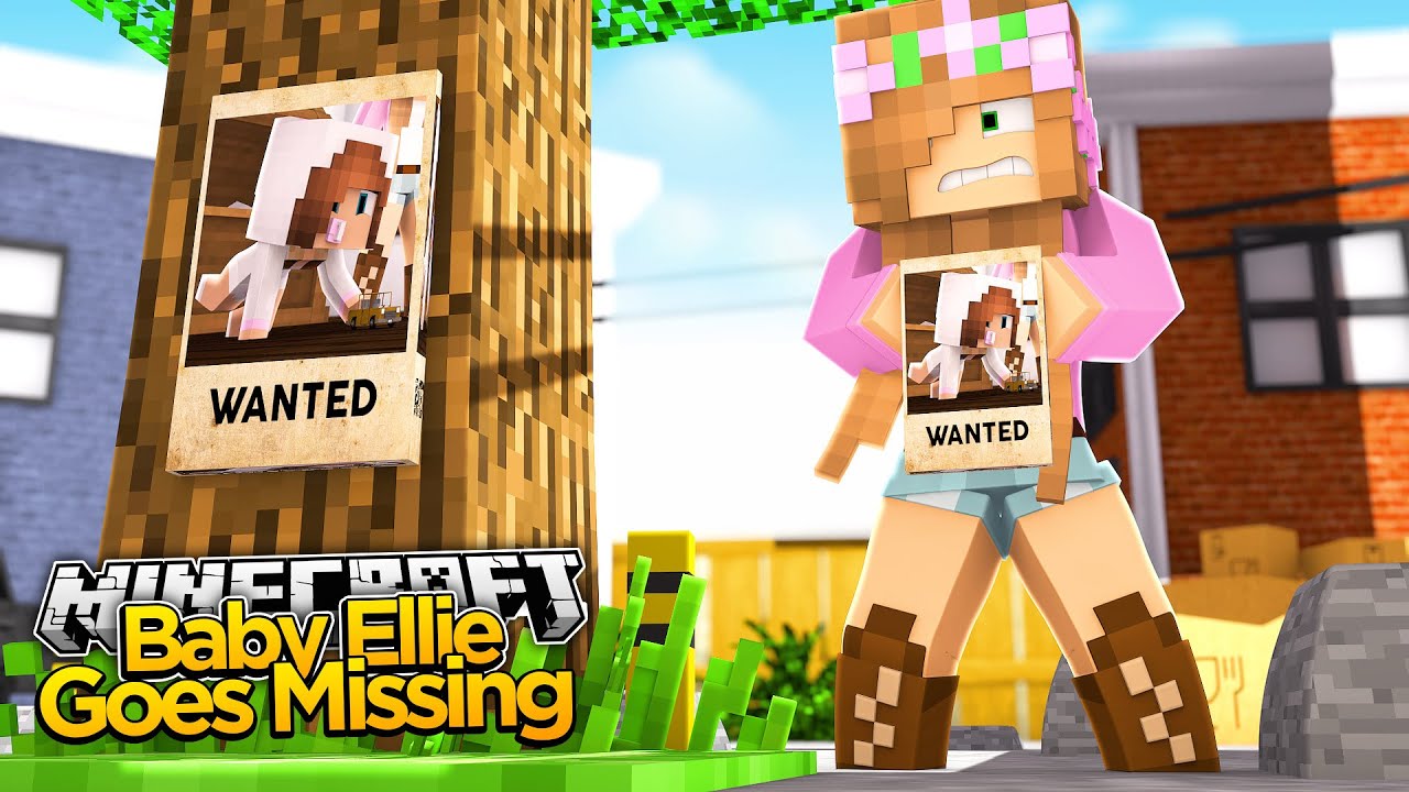 Minecraft - Little Kelly Adventures : BABY ELLIE GOES MISSING!