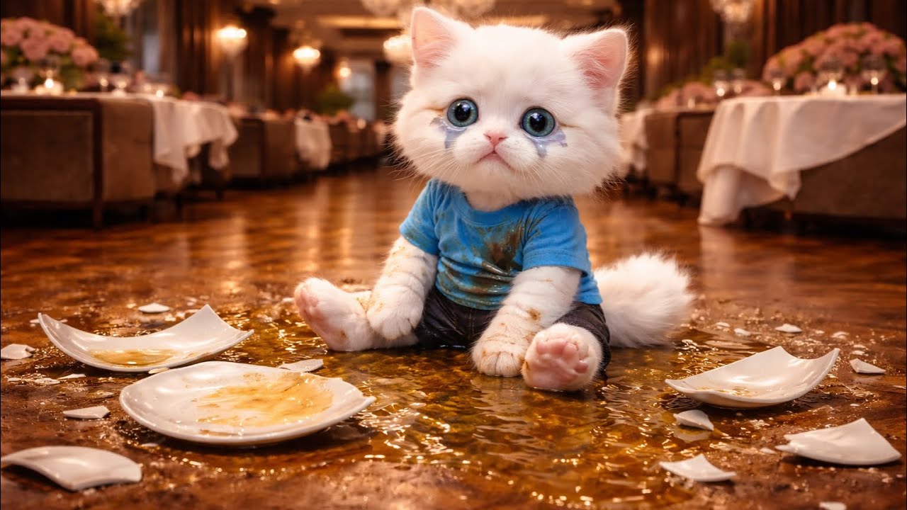 Poor Cat Baby Fired from Restaurant to Successful Dumpling Seller | Emotional 3D Cat Story