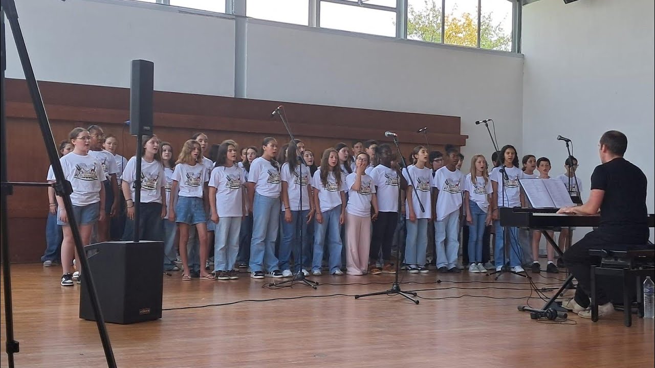 Spectacle Chorale des Tourelles à L'IME de la Gabrielle de Claye-Souilly 2025