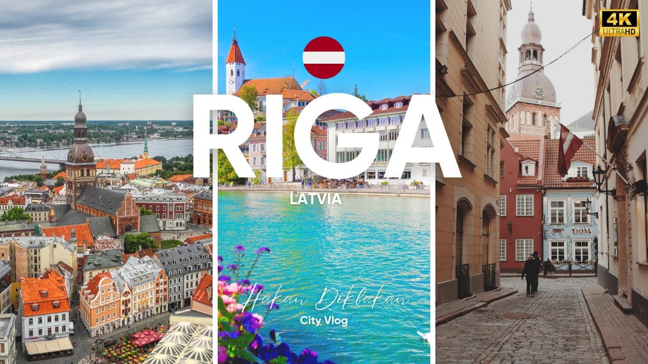 Riga, Latvia Walking Tour in Spring | 4K City Stroll Through the Magical Old Town 🇱🇻✨