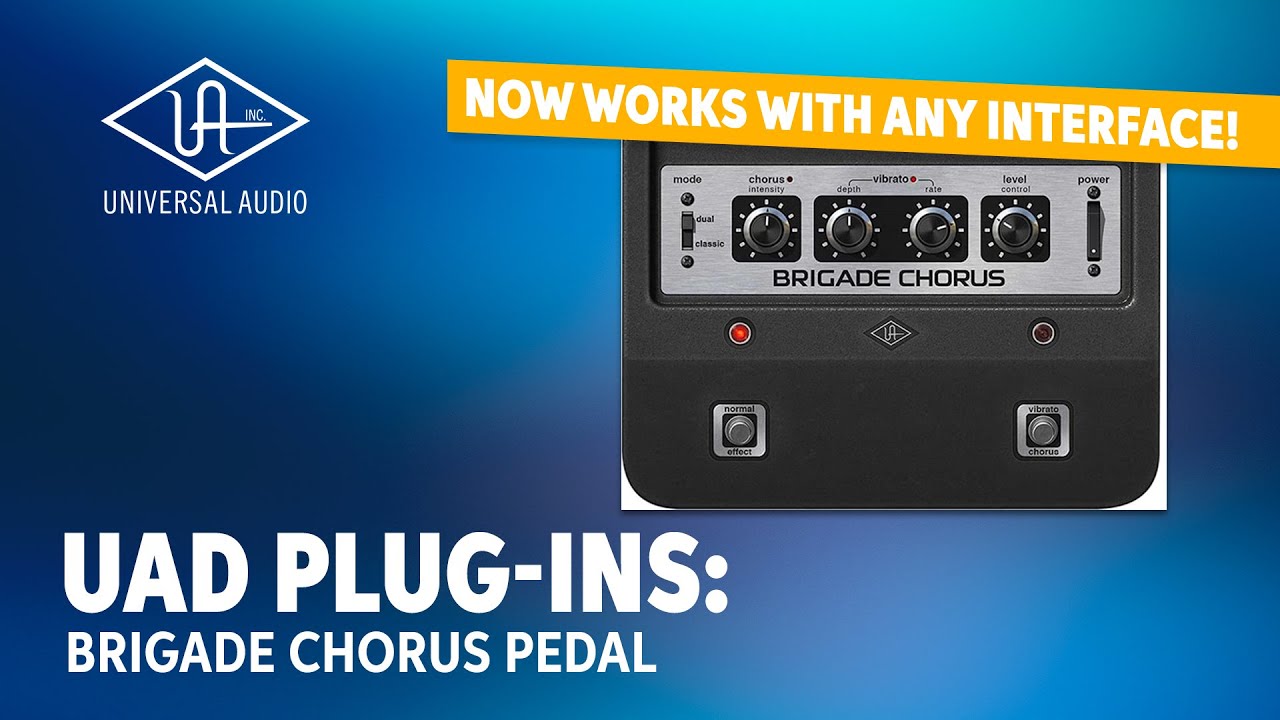 Universal Audio UAD Brigade Chorus Plug-in Demo