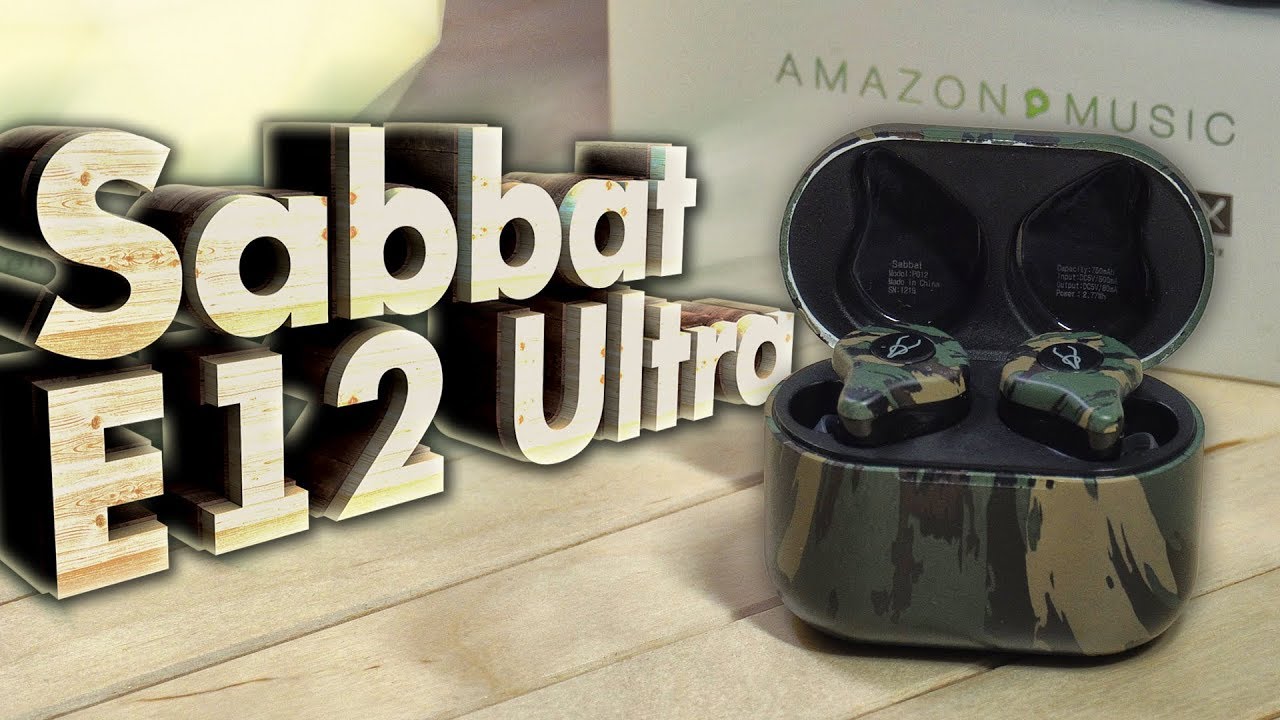 Sabbat E12 Ultra - МОЩНЫЙ БАС и ОТЛИЧНЫЙ ЗВУК! Крутые беспроводные наушники с APTX