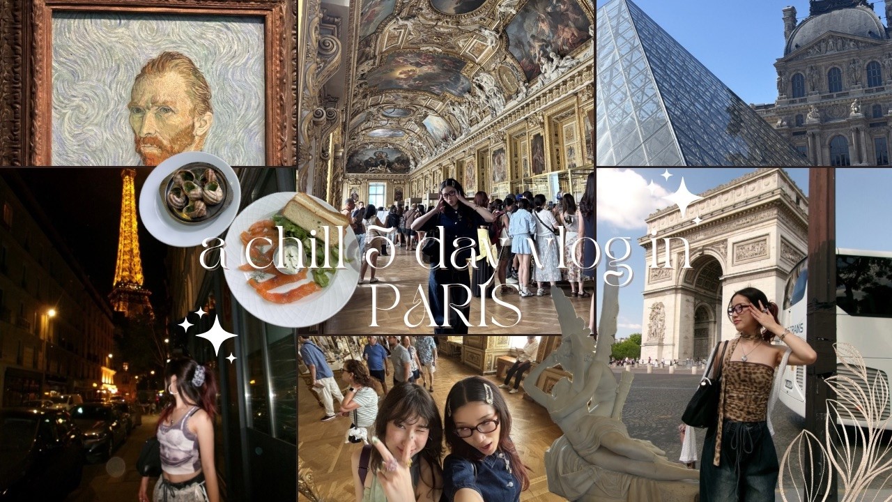 5 Day Paris Diaries 🥐🎨🗼 | museums, cafes, bag making, thrifting and more 🤍