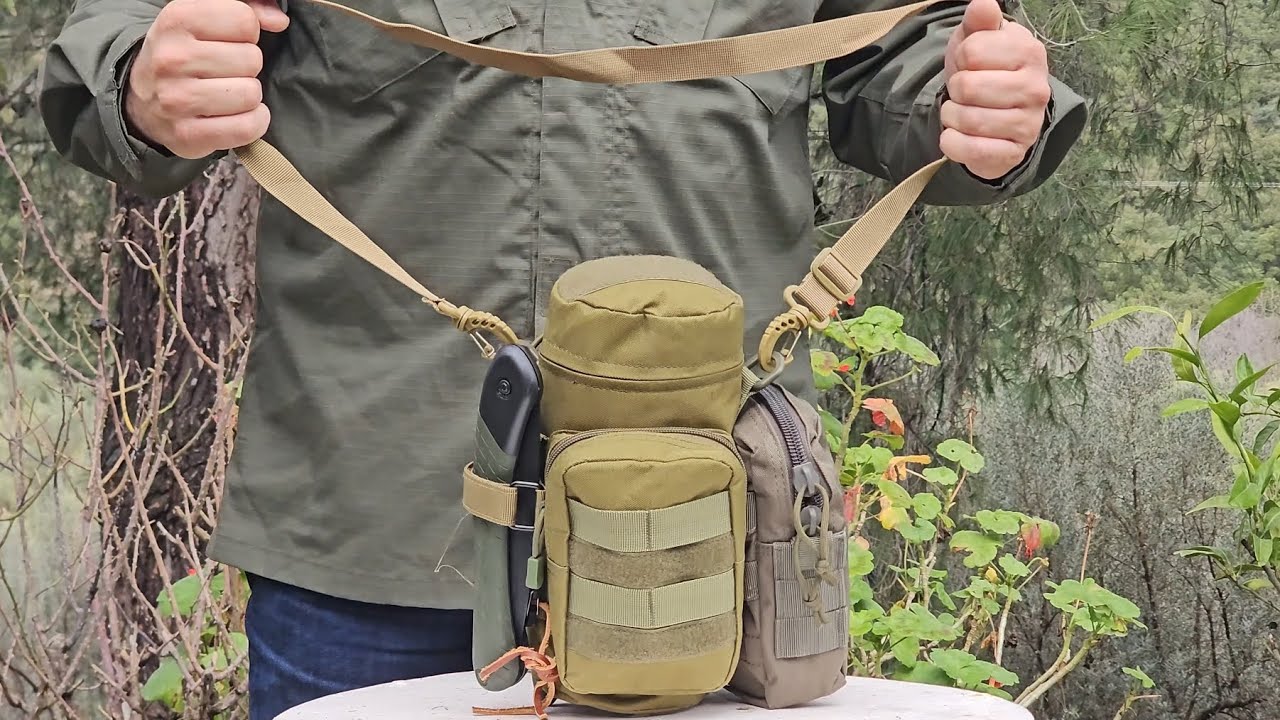 10 C's of survival, small shoulder bag.
