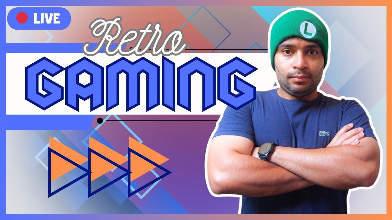 RETRO GAMING NO GAME MANÍACOS (LIVE PT-BR)