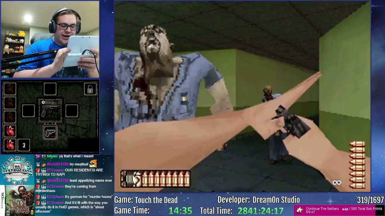 DS Destruction 319/1697: Touch The Dead