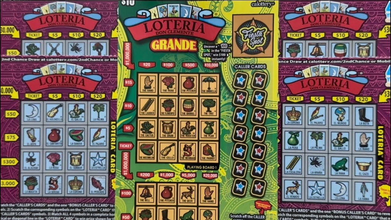 Loteria Grande!! Loteria!! Back To Back To Back Wins!! 