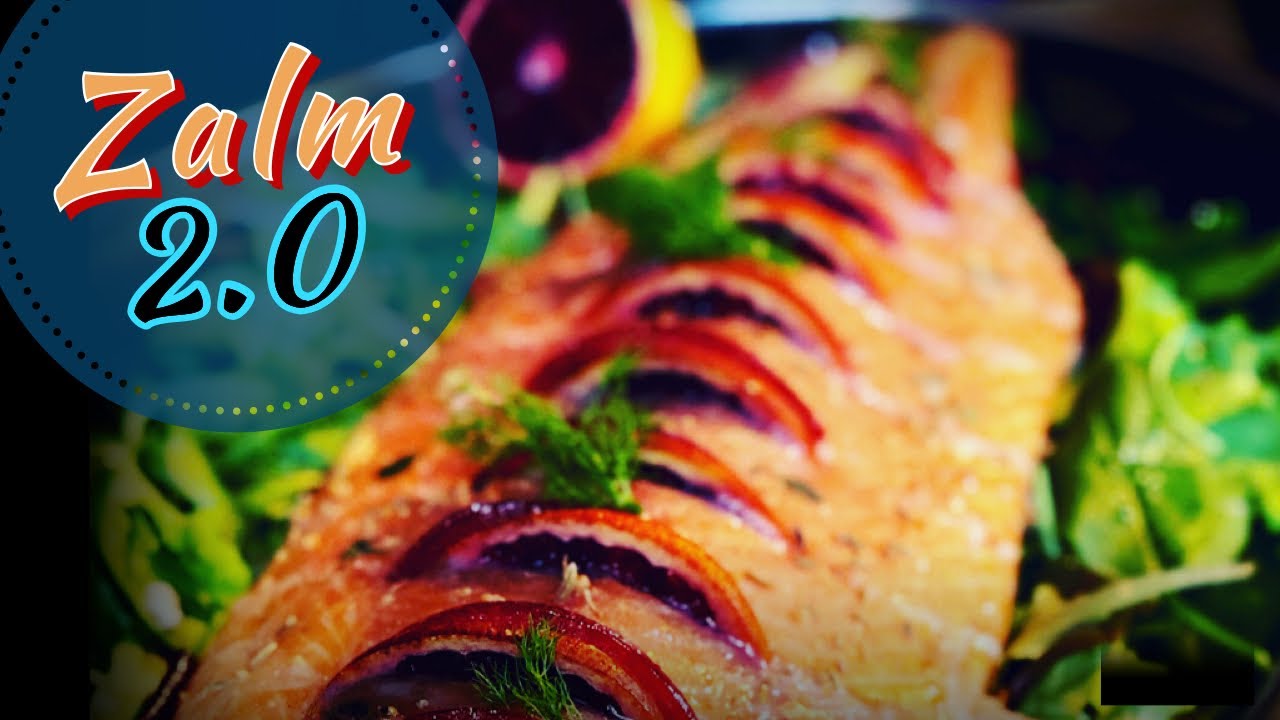 Gerookte ZALM met SALAMI op de pelletgrill