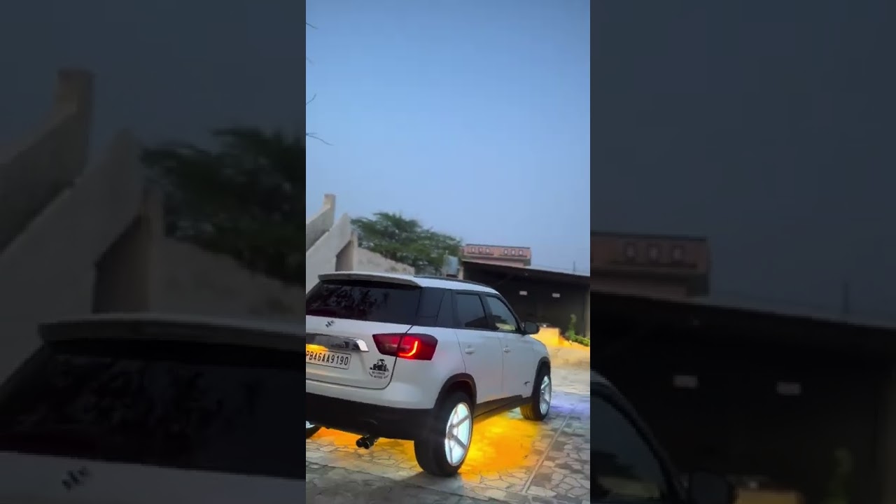 Full modified brezza car 🚗👌 follow my Instagram account @ravindersingh__002 #brezzamodified
