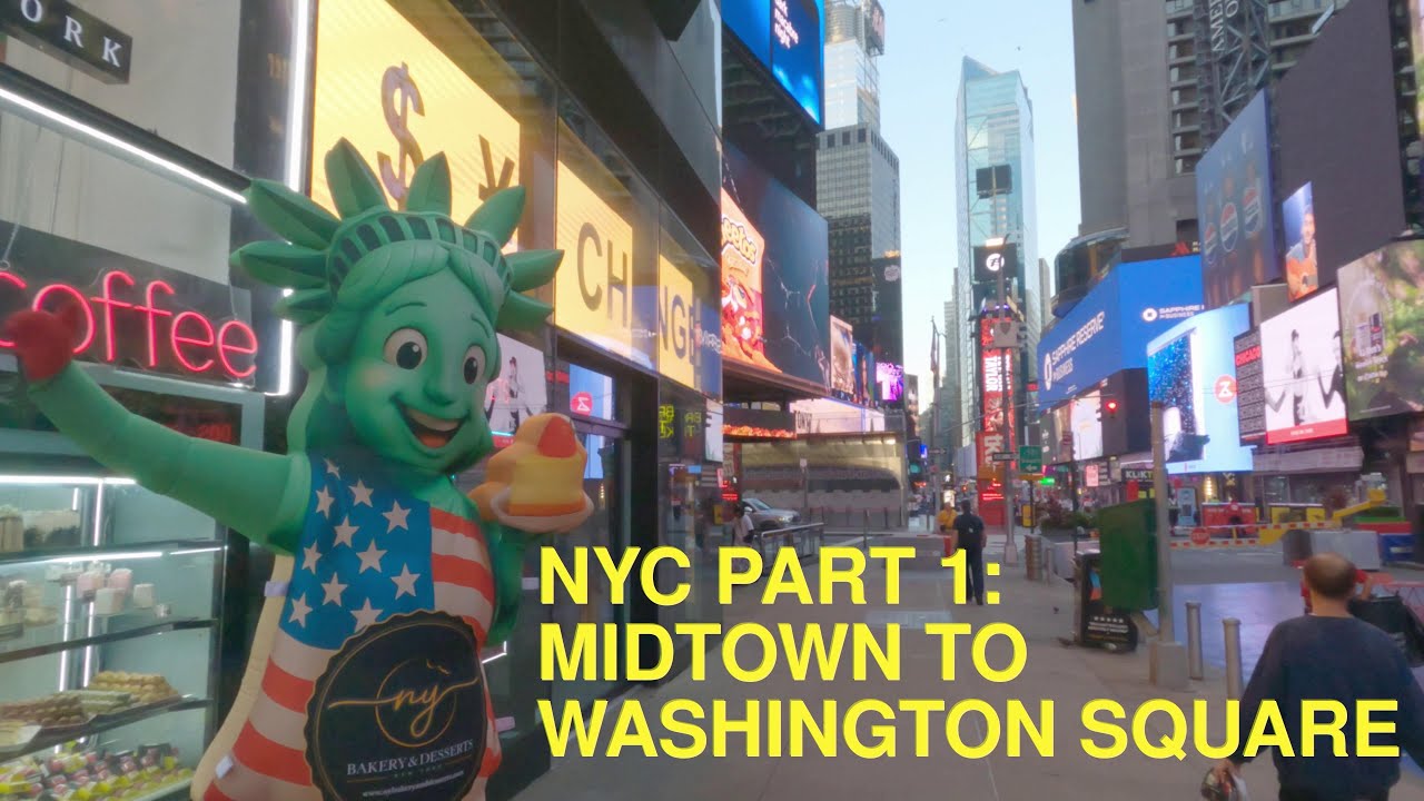 Biking Manhattan Part 1: Midtown to Washington Square