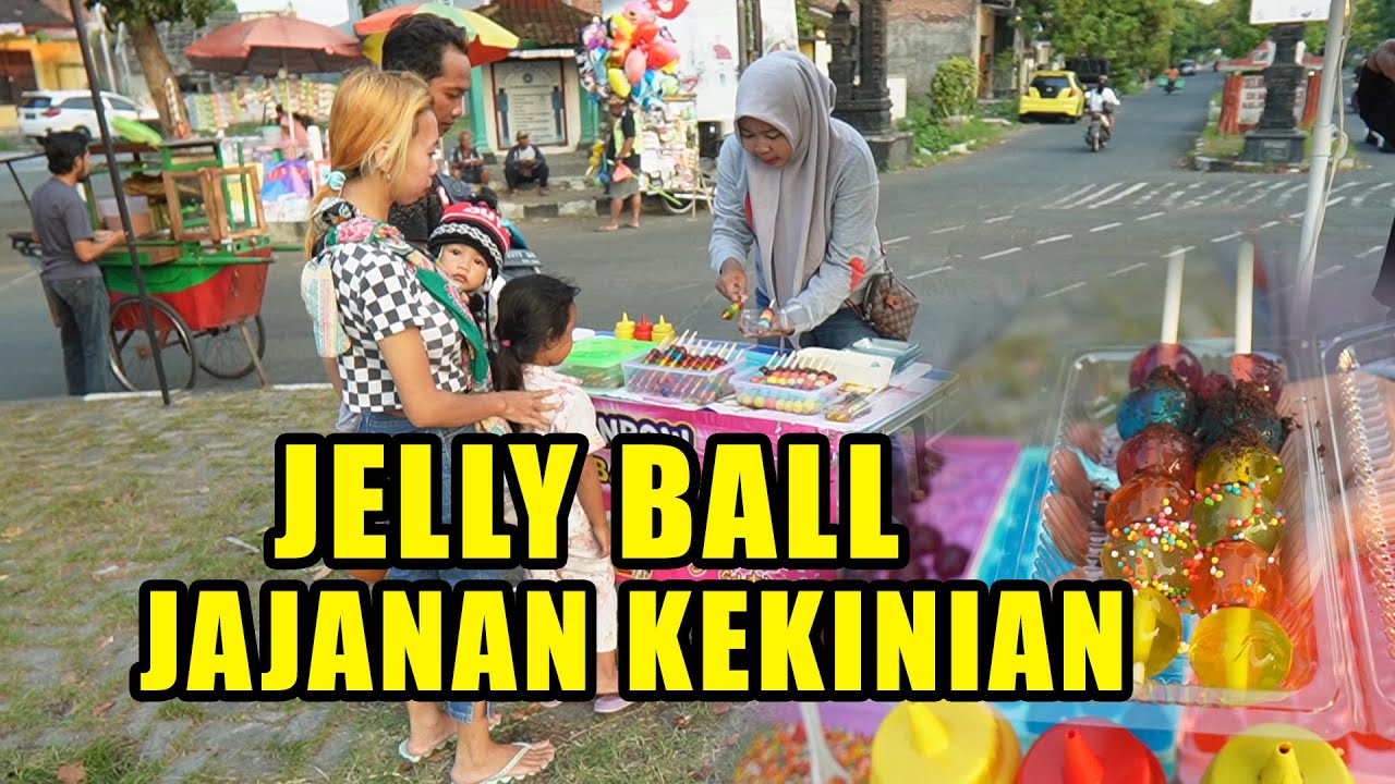 LANGSUNG JADI PILIHAN ANAK-ANAK! PADAT, ENAK BANGET.. IDE JUALAN JELLY BALL RAINBOW MODAL KECIL