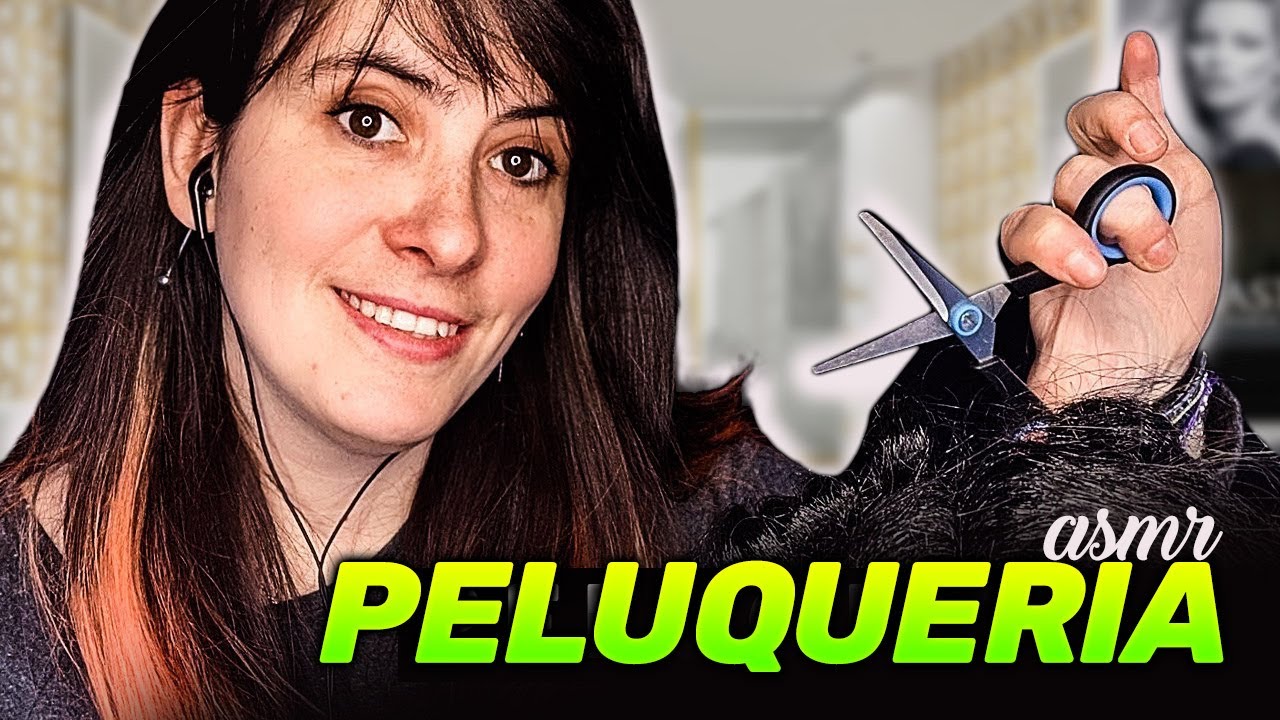 ASMR Tu Amiga te Corta el Pelo en su Peluqueria Particular | Zeiko ASMR