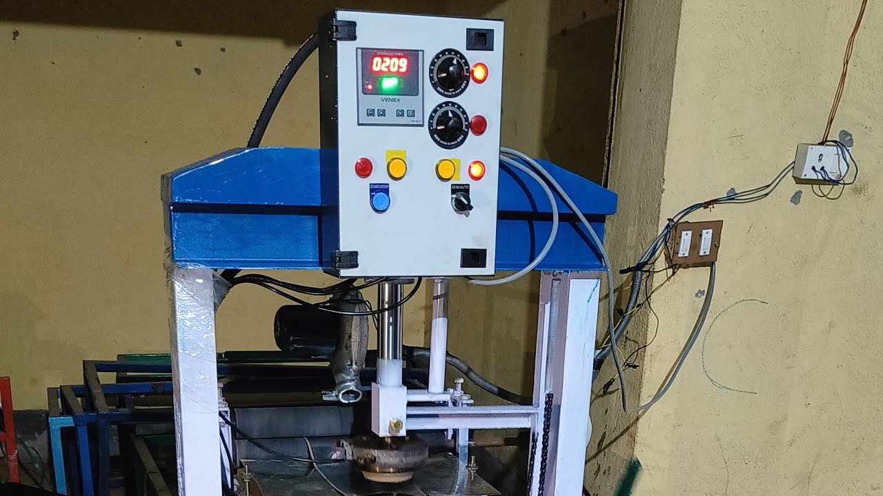 Full Automatic Hydraulic Paper Plate Making Machine 🔥 | Krishna Enterprises Muzaffarpur Bihar