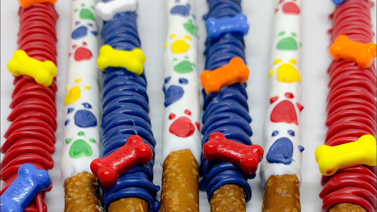 Paw Patrol Themed Chocolate Covered Sweets