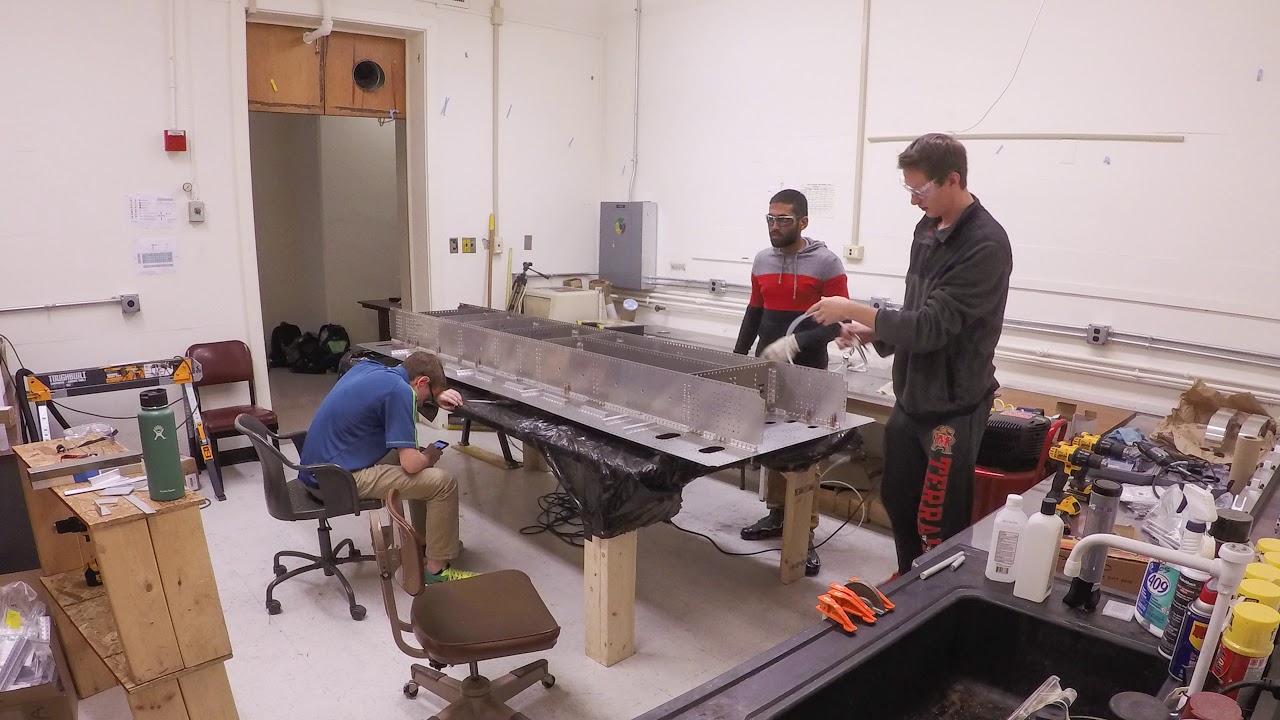 UMD Loop Pod 1 Frame Assembly Timelapse - 4K UHD