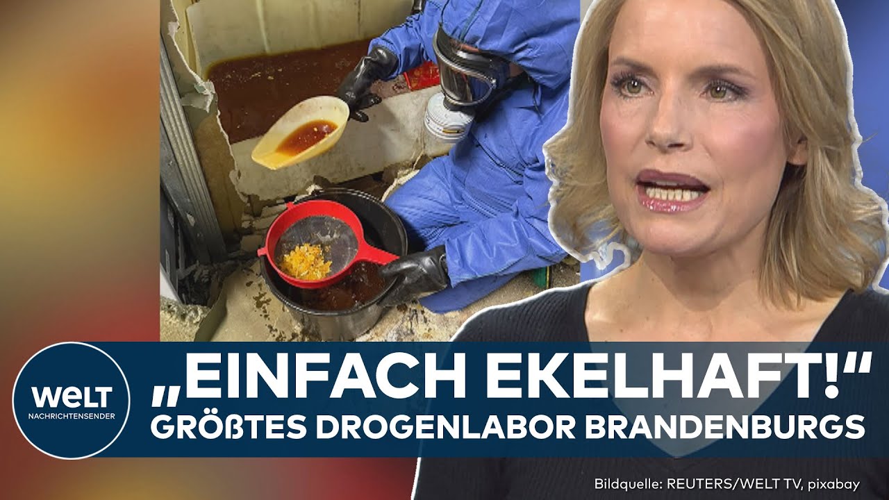 NAUEN: Ein Drogenlabor wie aus &bdquo;Breaking Bad&ldquo;! Erschreckende Bilder aus Brandenburg!