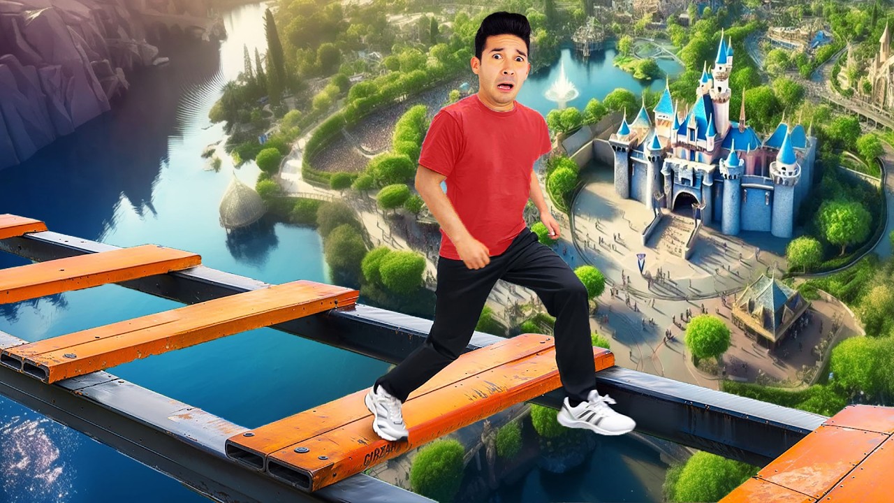 L’ ULTIMO CHE ESCE DA DISNEYLAND VINCE! Proviamo 100 giostre del parco divertimenti in 24 ore!