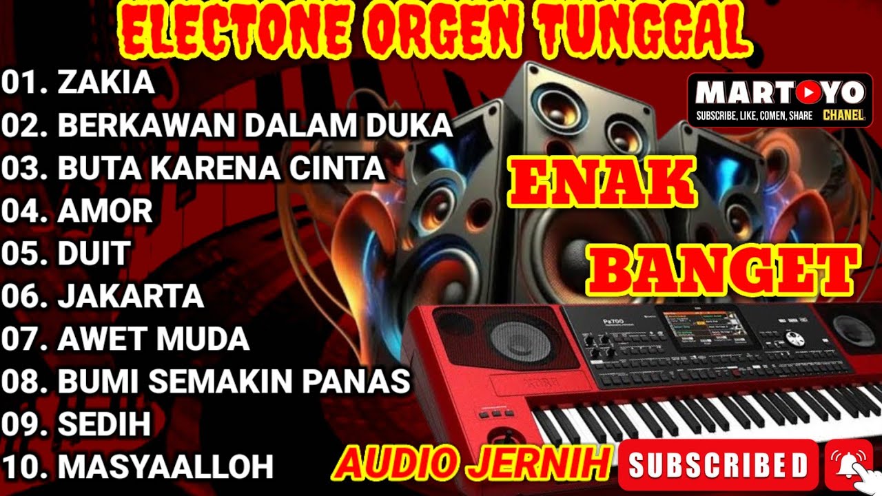 ELECTONE ORGEN TUNGGAL KOLEKSI LAGU LAWAS PILIHAN