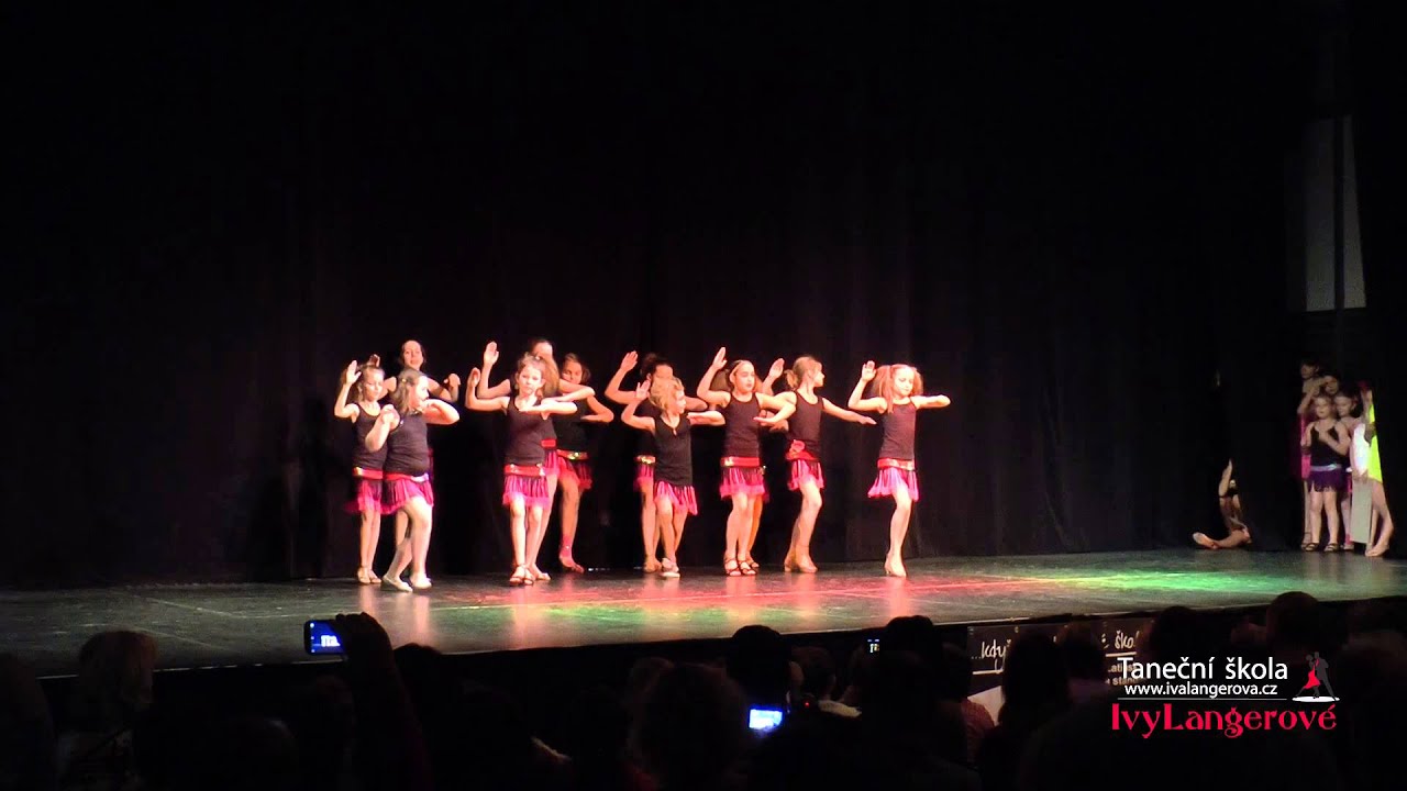 Taneční škola Ivy Langerové - Výběrová taneční skupina Latin Angels