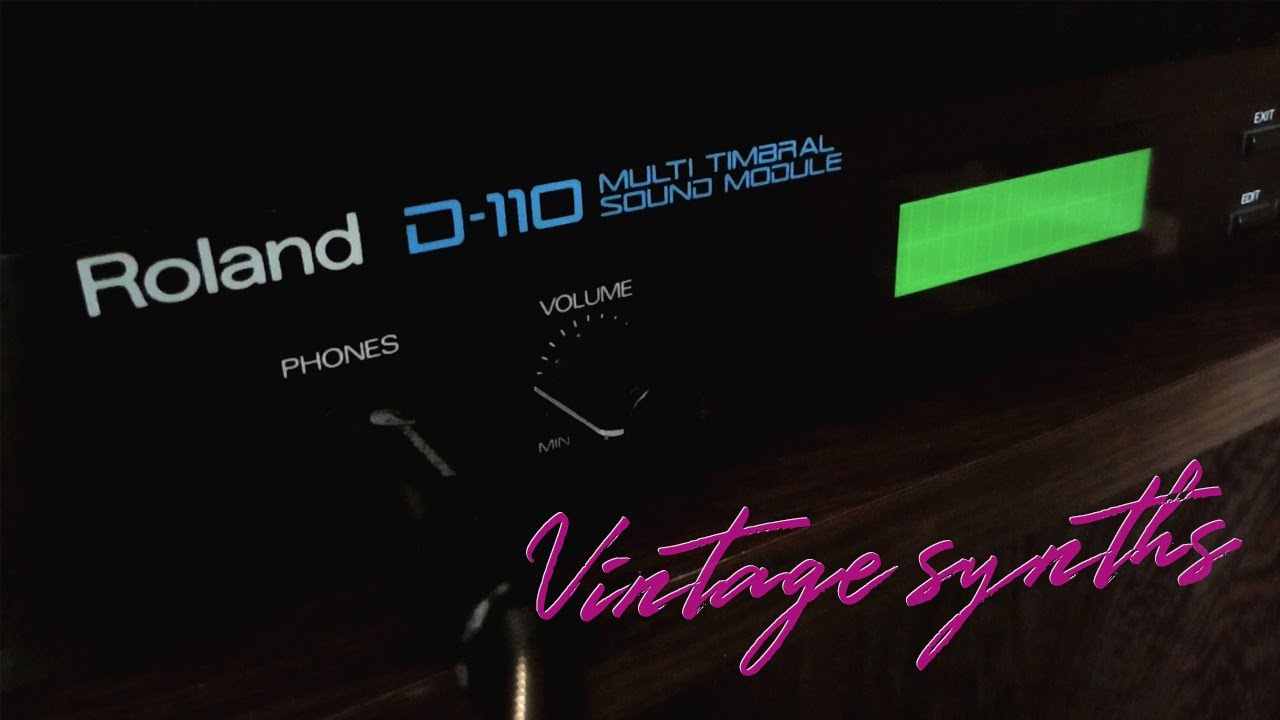 Vintage Synths: Roland D-110 (Performed by Bronster Bridge)