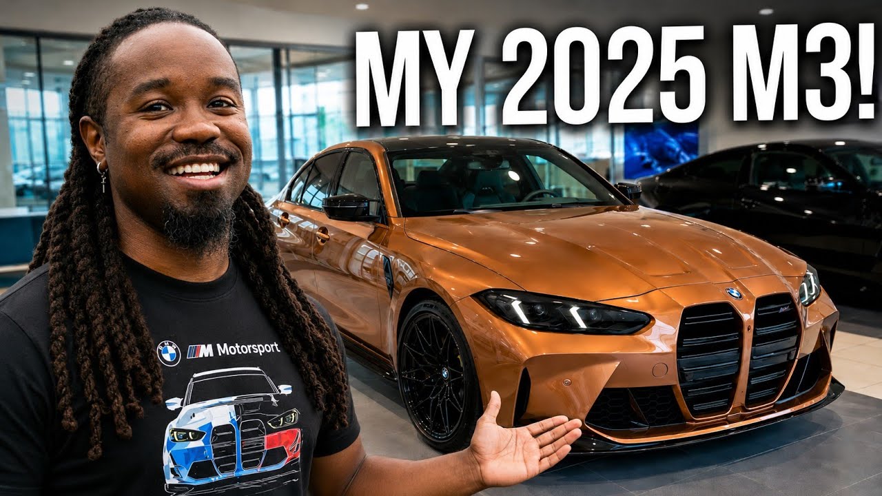 Taking Delivery of a BMW individual 2025 G80 M3 Competition X-Drive