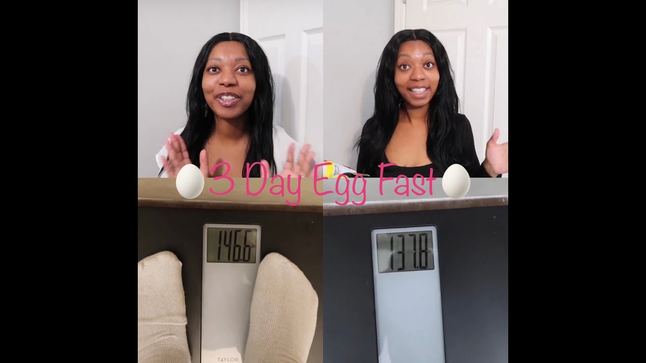 I did the 3 DAY EGG FAST back in January | Daily Weigh Ins | Everything I ate