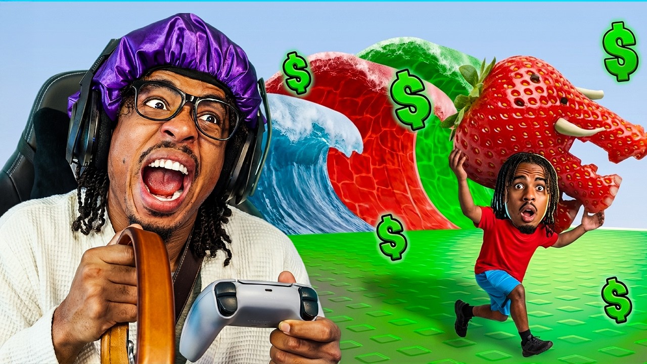 MY MOM CAUGHT ME PLAYING ESCAPE TSUNAMI FOR BRAINROTS! | Dtay Known