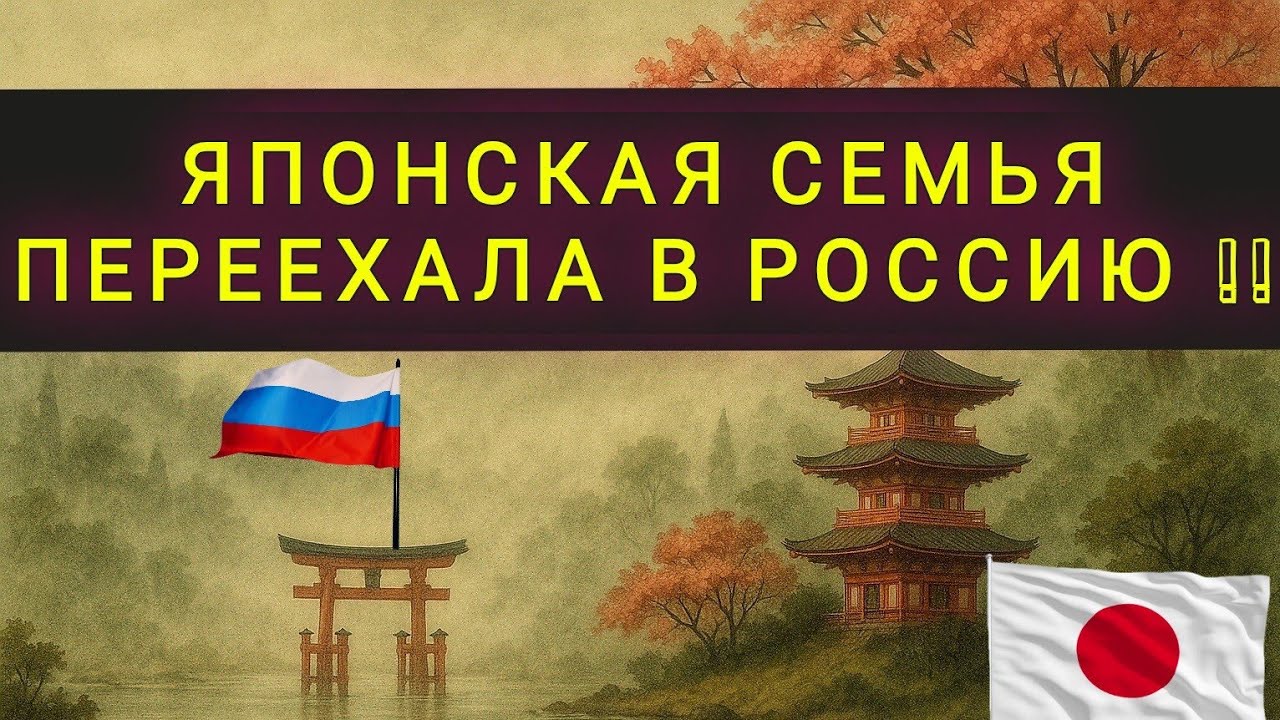 СЕМЬЯ ЯПОНЦЕВ ПЕРЕЕХАЛА В РОССИЮ ❗ ЯПОЕЦУ НРАВИТСЯ В РОССИИ ❗