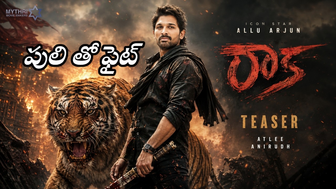 Raaka Movie Teaser Shooting Update | Allu Arjun | Deepika Padukone | Atlee | Anirudh