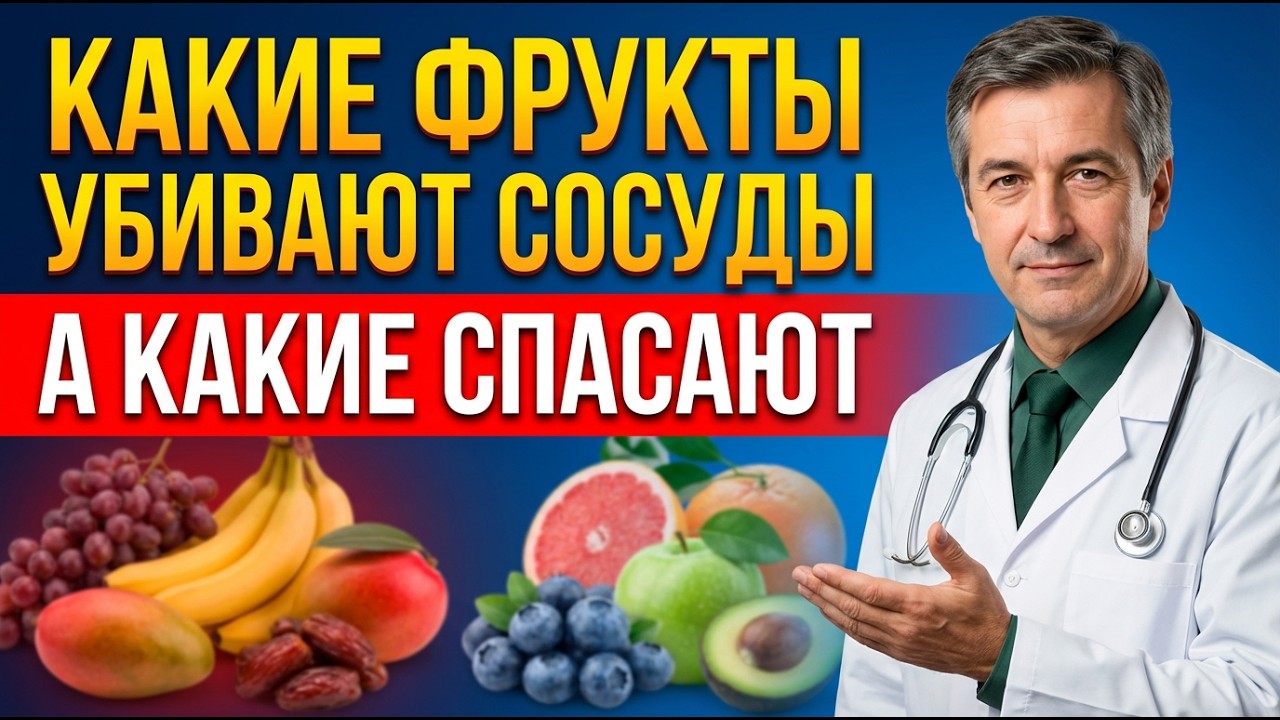 8 фруктов, которые вы считаете полезными — а они УНИЧТОЖАЮТ ваши артерии