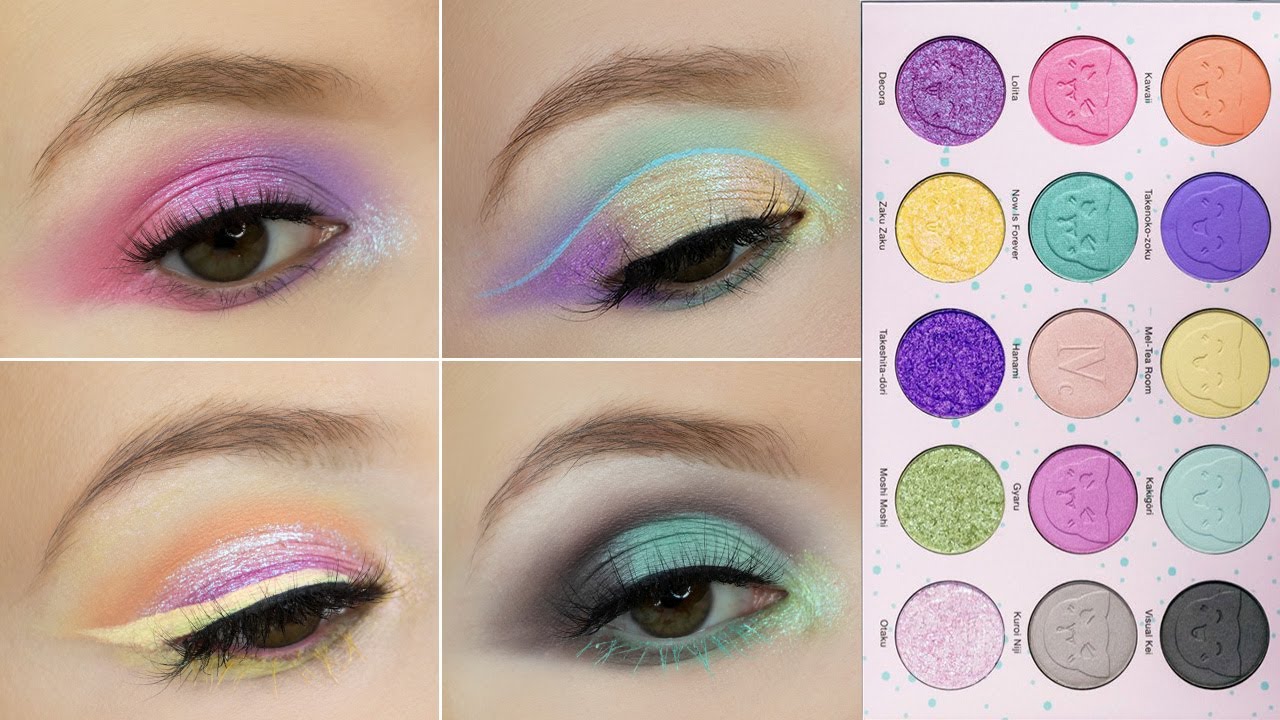 Nomad Cosmetics Tokyo Harajuku Palette | 4 looks & Review