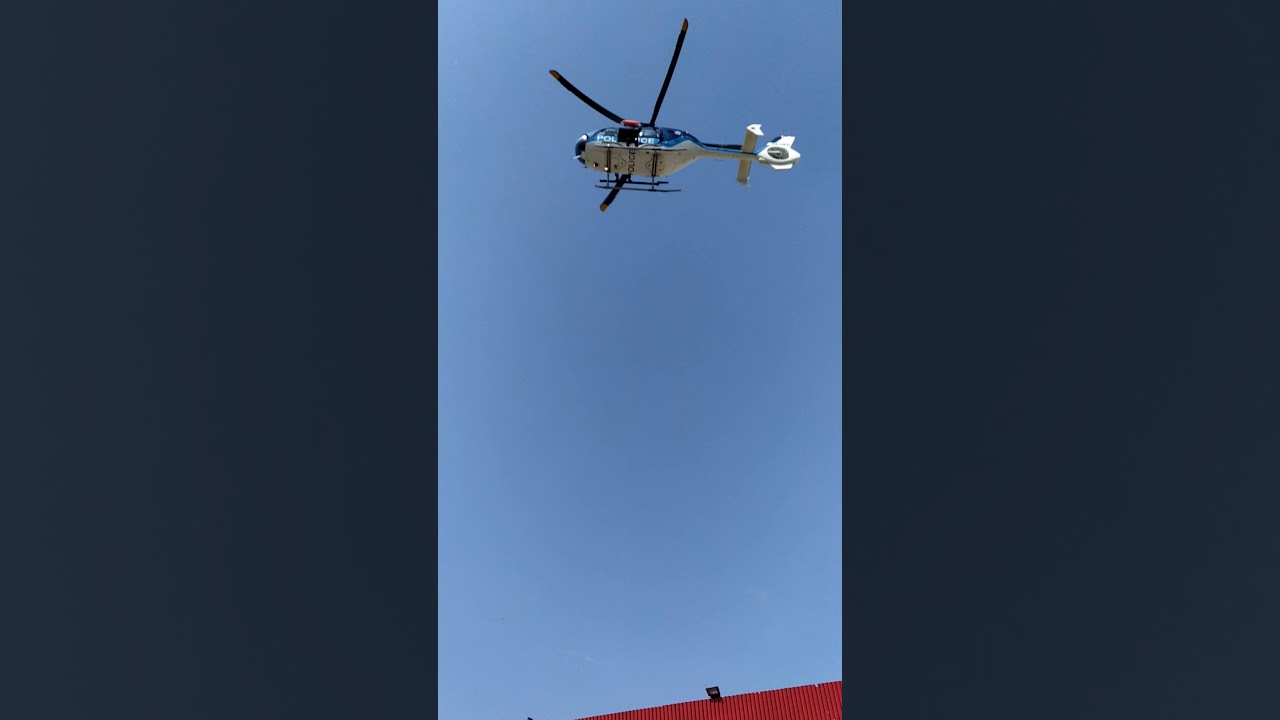 Το ελικόπτερο της αστυνομίας στην ΔΕΘ