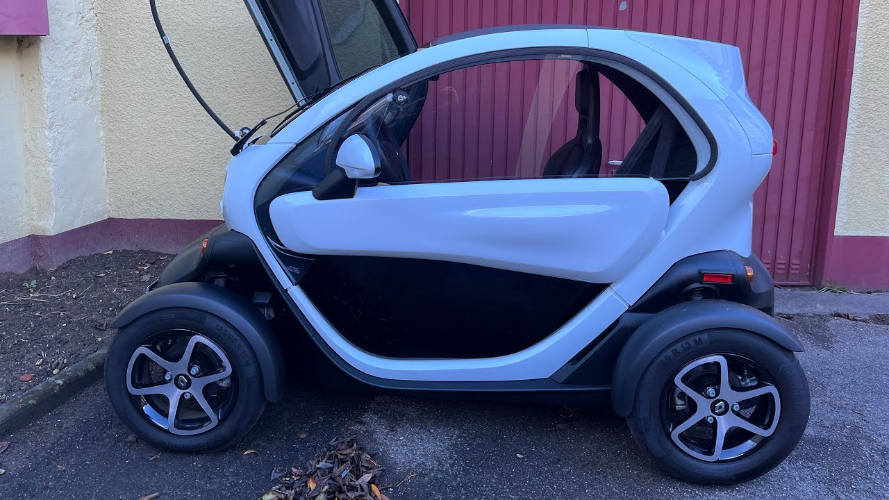 Die erste Fahrt mit meinem Renault Twizy #renaulttwizy #elektroauto #akku #test