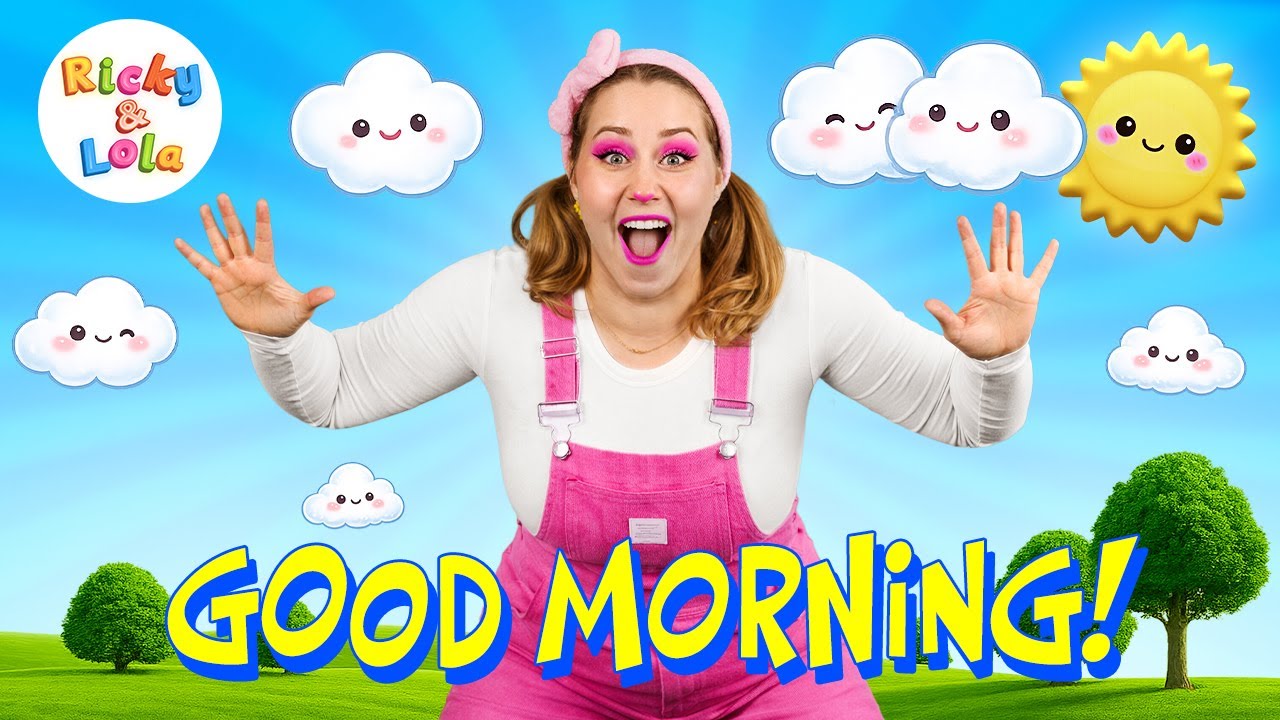 💃🌈 Wake Up & Move! | Lola’s Good Morning Song for Kids